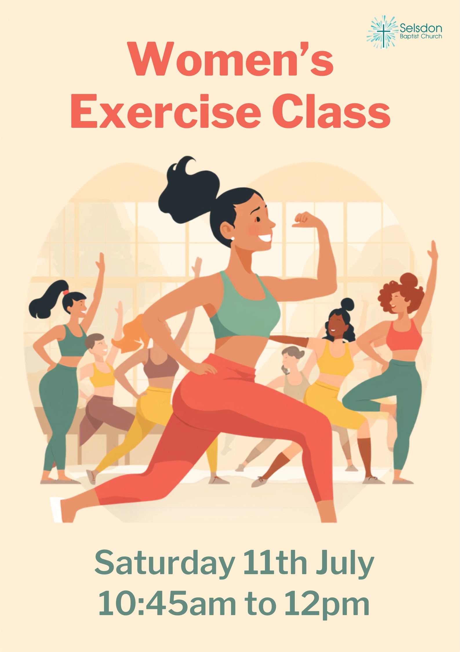 Women’s Exercise Class Poster
