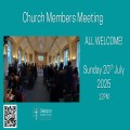 Church Members Meeting 