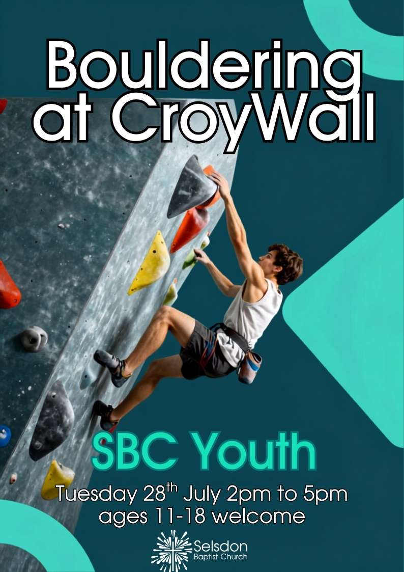 SBC Youth Summer - Bouldering at CroyWall