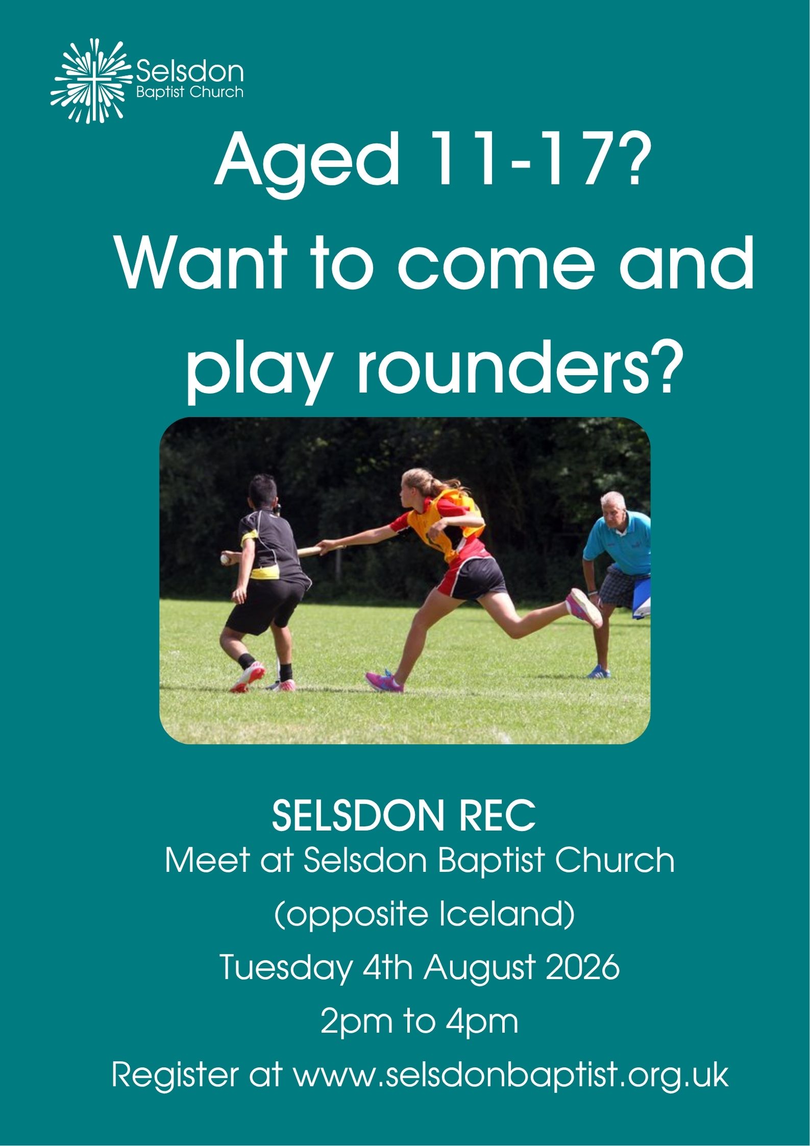 SBC Youth Summer  - Rounders in Selsdon Recreational Park